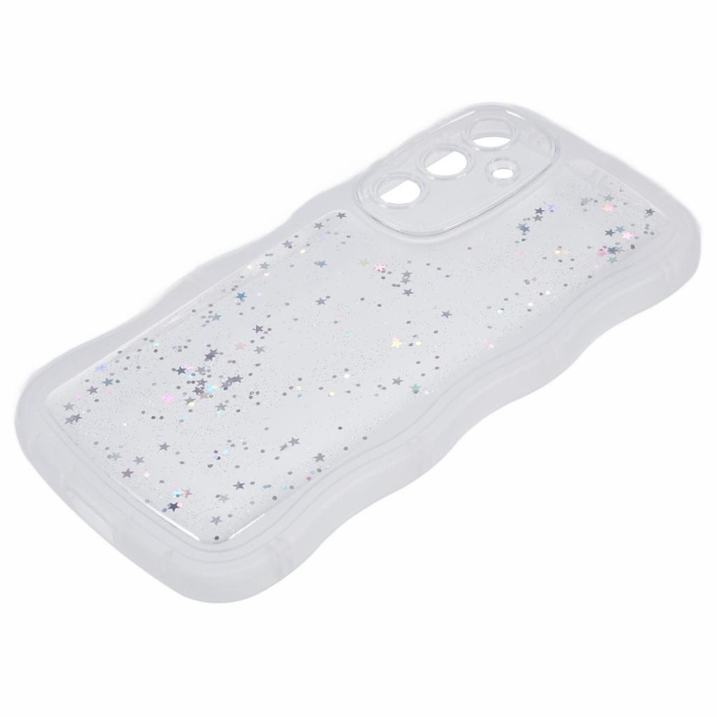 JTW Series for Samsung Galaxy S23 FE Case Epoxy Design Wavy Edge TPU Phone Cover