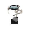 Goot Work Helper Glass Lens 60mm Diameter 2x Magnification Clip Cover ST-94 Silver Black