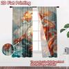 2D Flat Printing 2pcs Curtain Drapes Chinese Dragon In Clouds Digital Printed Polyester Drapes Birthday Party for Photo Booths &