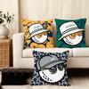 Luxury Fashion M-Malbon Golf Cushion Cover Pillowcase Ultra Soft Skin Friendly Fabric Cloud Like Comfort & Concealed Zipper