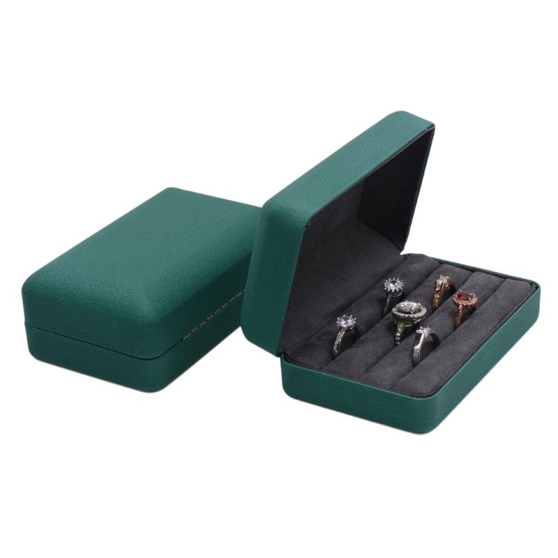 Stylish Rings Case for Safe Storage and Display Jewelry Accessory for Home Travel and Jewelry Stores Daily Casual Use