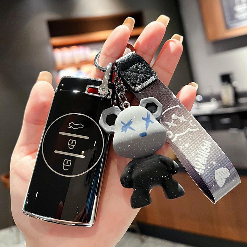 Chery Xingtu TX Tiggo 7 Key Cover for 21 Models - High-End Shell with Buckle for Zhuifeng Lingyun Lanyue LX, 3X and 5X Cars.