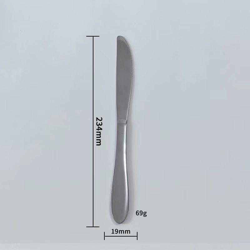Knives, forks and spoons Stainless steel tableware set Western food steak knives, forks and spoons gift box set