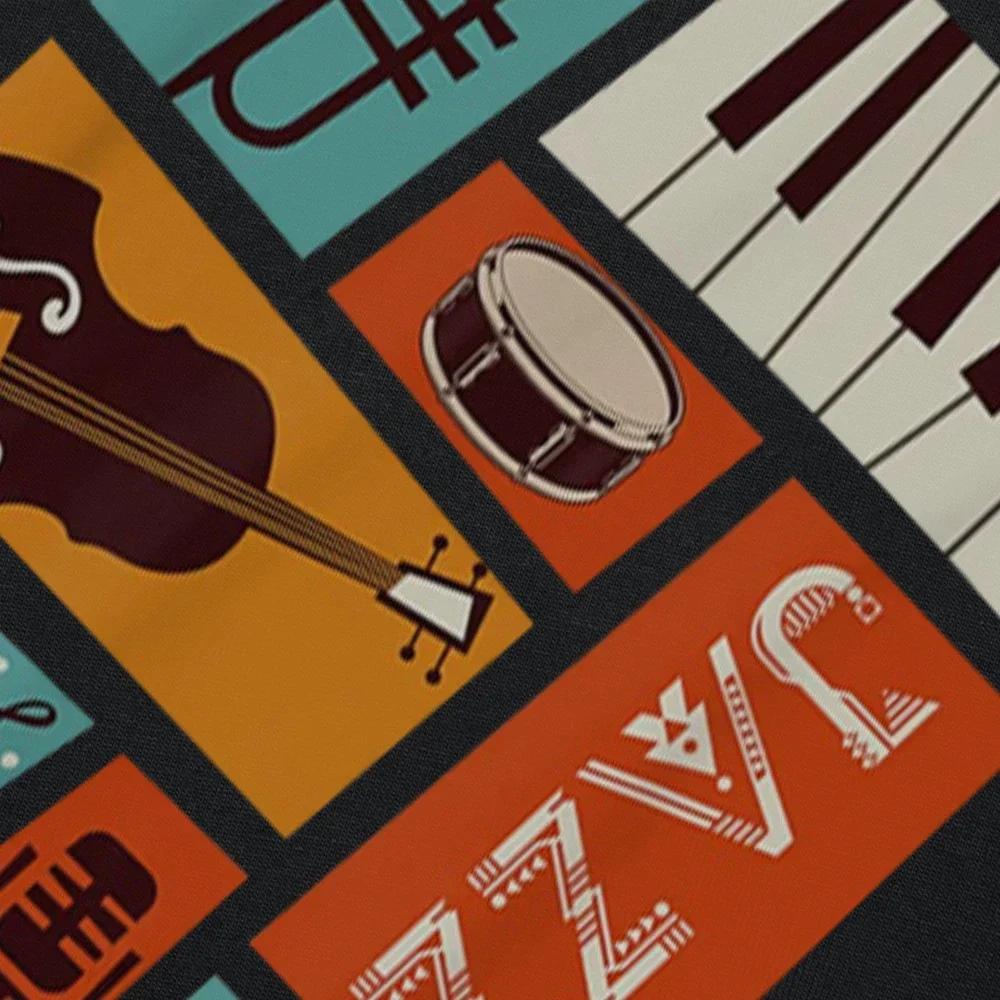 Vtipné Jazzové Virbly Klavírní Hudba Jazzová Kapela Hudebník Saxofon Trubka Trička Grafická Trička s Krátkým Rukávem Narozeninové Dárky Tričko