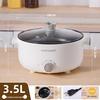 "110V Multifunction Electric Cooker & Non-stick Frying Pan for Dorms, with Smart Reservation"