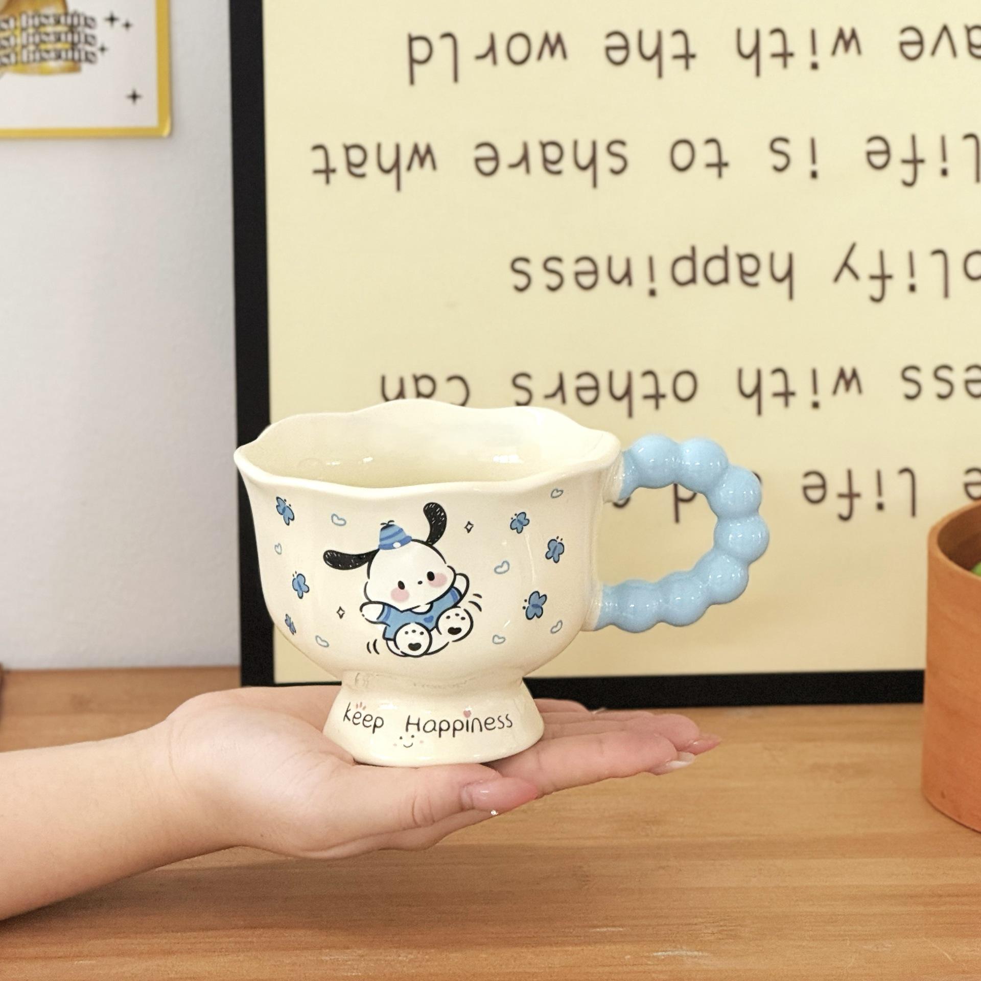 

Стильная керамическая кружка для щенка: Подарок высокой ценности на день рождения девочек или сувенир 301-400ml