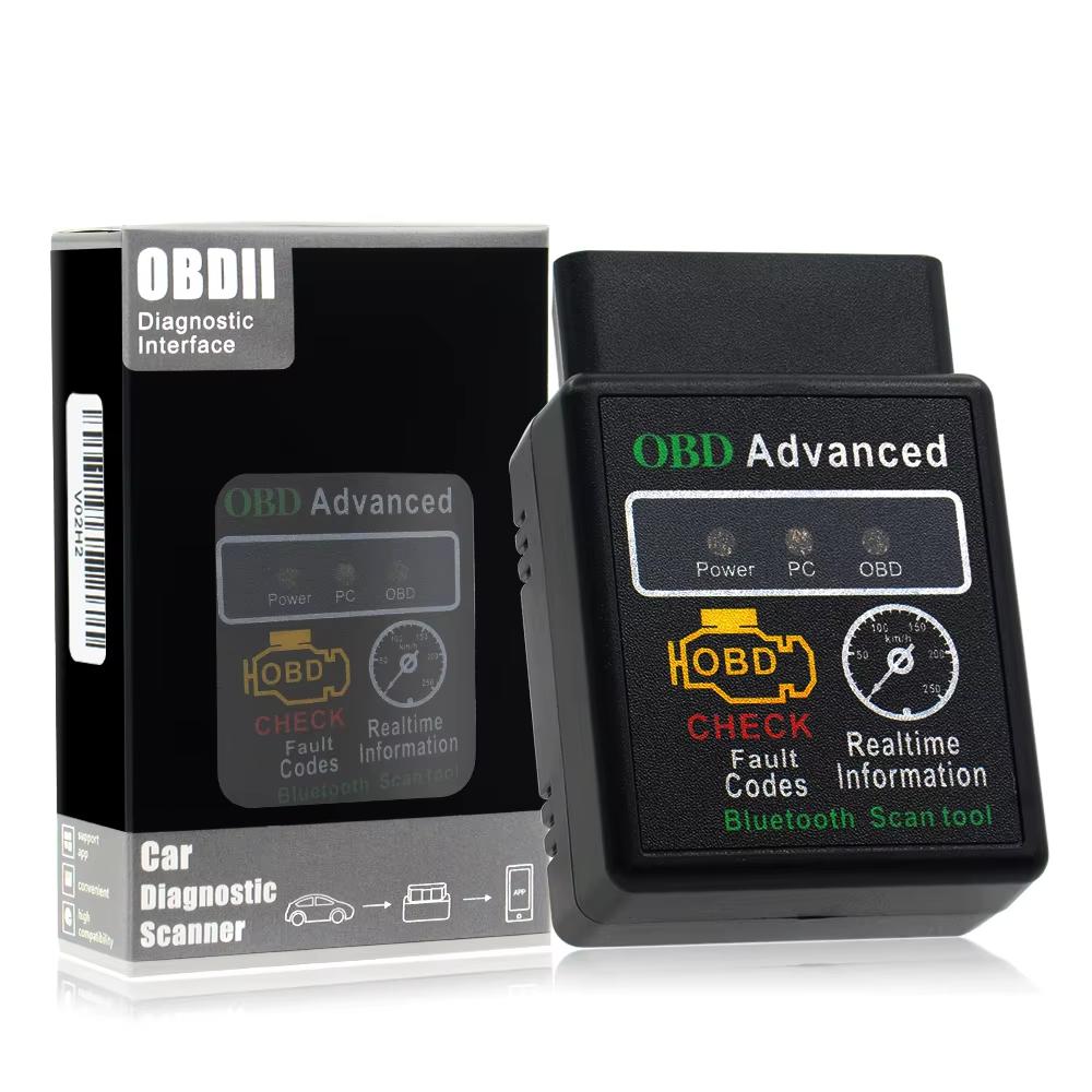 

HHOBD Chip 25K80 Version 1.5 ELM327 HH OBD Advanced OBDII OBD2 bluetooth Mini ELM327 Auto CAN Wireless Adapter Scanner