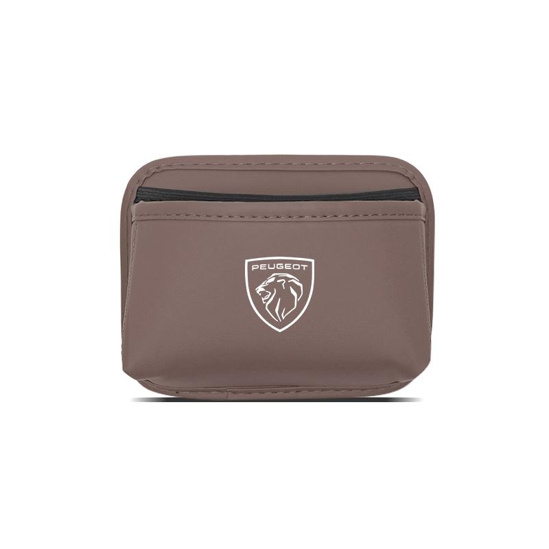 PU-Leder Auto-Aufbewahrungs-Organizer-Tasche Tasche Für Peugeot 206 308 208 207 3008 307 2008 508 407 5008 408 4008 Rifter 301 RCZ 108