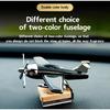 Creative Car Air Freshener Solar Aircraft Decoration Mini Car Perfume Lasting Fragrance Car Airplane Ornament Auto Accessories