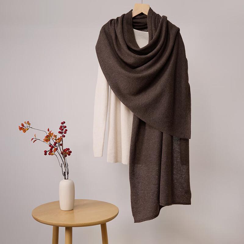 UOSU Unisex Knitted Inner Mongolia Cashmere Scarf
