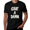 Give A Damn As Worn By Alex Turner Tshirt Regular Fit Plain Tee Shirt