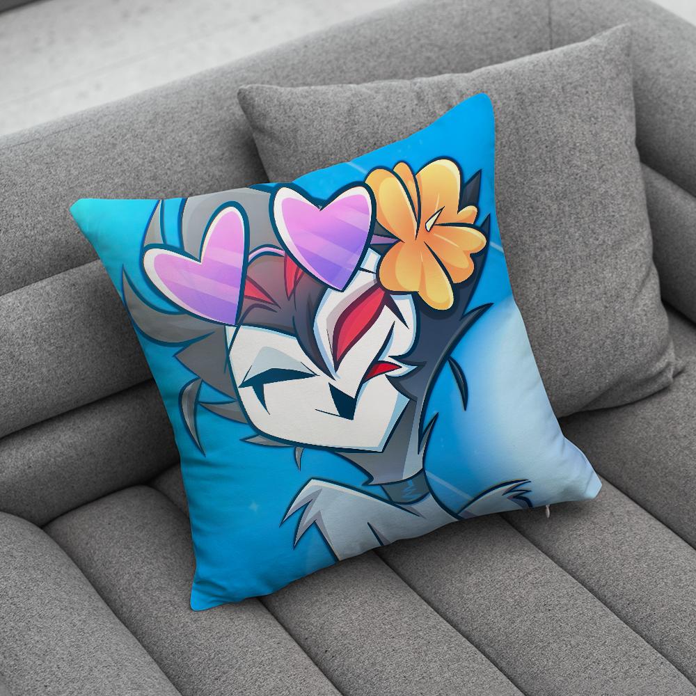 HHelluvaSS Anime BBoss Pillow Case Soft Cushion Cases for Farmhouse Sofa Decor Home Decorations and Protector