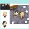 Unique Cartoon Character Enamel Badge Personalized Anime Brooch For Fashionable Outfits
