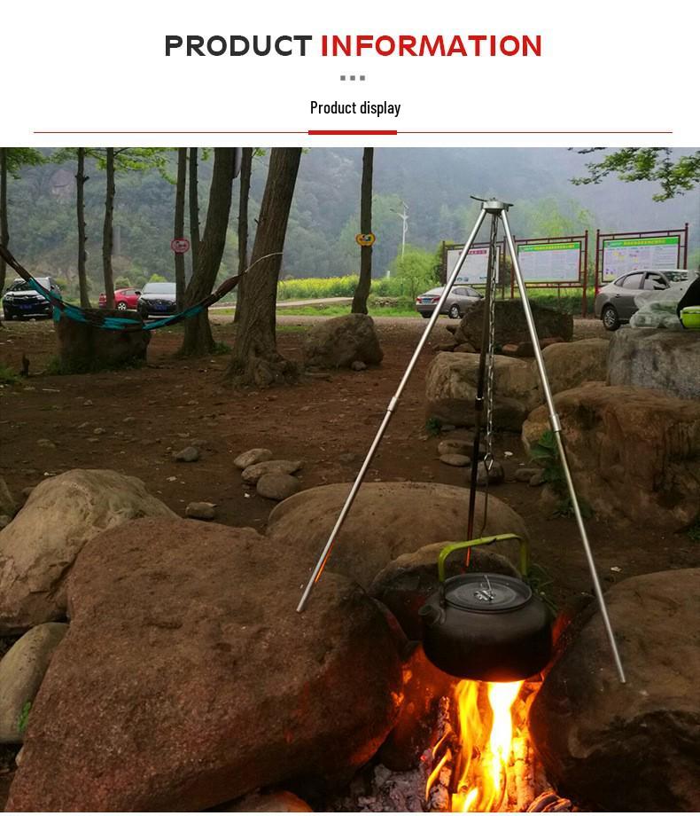 1.2L Anodized Aluminum Outdoor Kettle - Portable Teapot for Camping, Picnic & Fishing