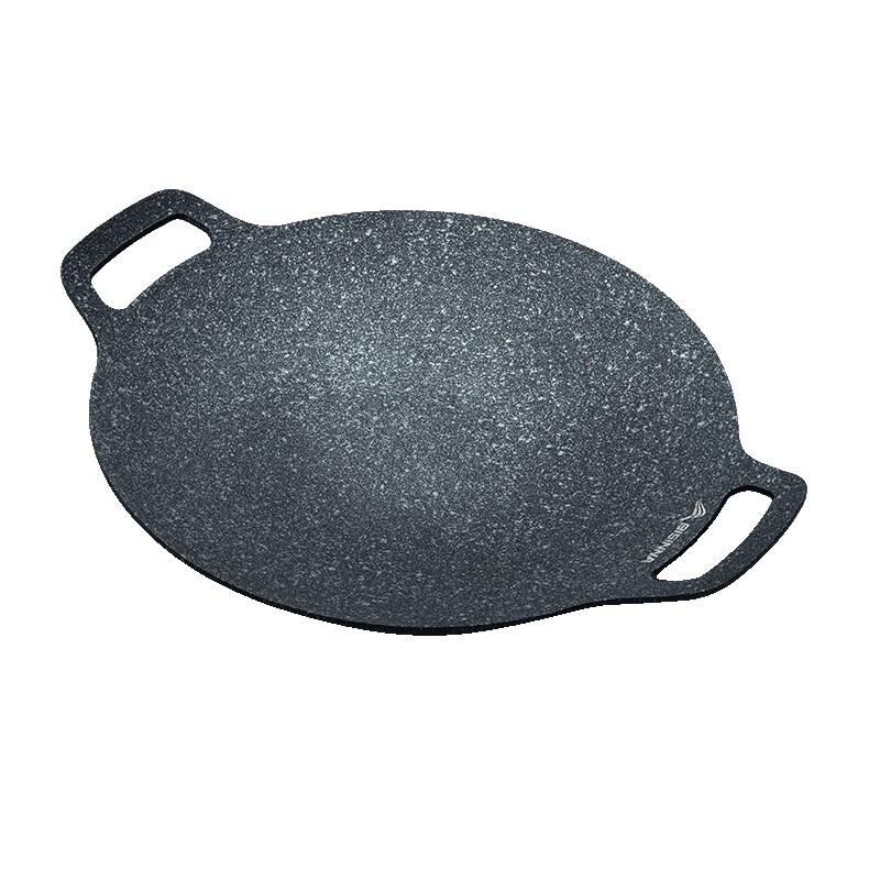 Beishanlang SK075 Outdoor Maifan Stone BBQ Grill Pan 34cm