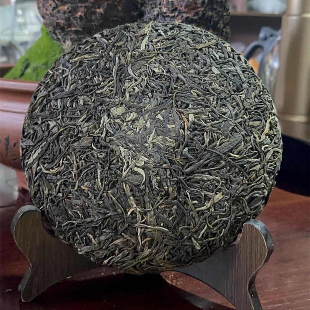Ceai Pu-erh Sheng din Yunnan Frunză Mare Copac Bătrân Tort de 357g - Copac Mare 7 Bucăți