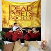 Dead Poets Society Tapestry Wall Hanging, Robin Williams Classic Film Art, Carpe Diem Wall Decor for Bedroom Dorm