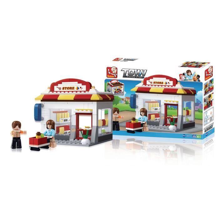 Briques Compatibles Lego - Construction - La ville Serie Community CVS - Sluban