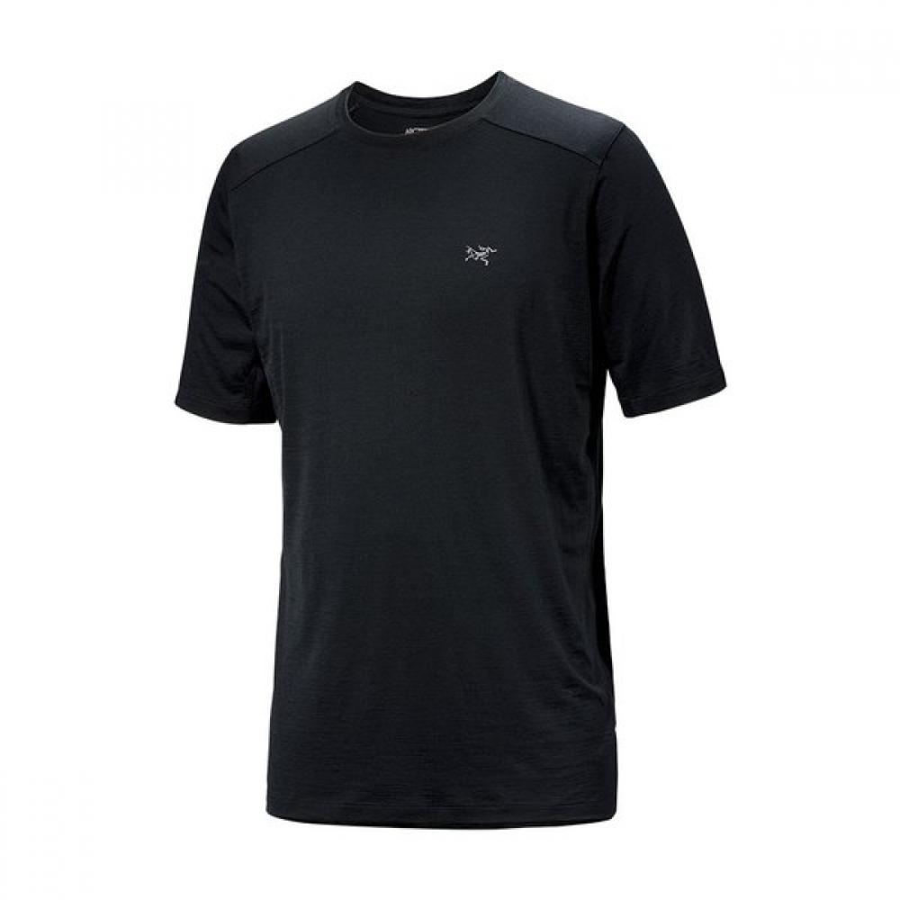 Arcteryx Men S Ionian Merino Wool Shirt SS atqSm06816 BLACK/XS(90)