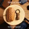 Car Key Cover Smart Remote Keys Case for BYD Tang DM 2018 Key Bag Auto Accessories Keychain Keyring Key Covers