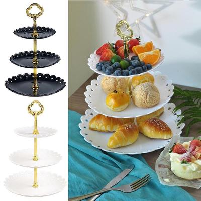 3-lagiger Tortenständer 3-stöckiger Tortenständer Bestes Produkt Elegantes Design