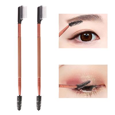 1 Stück Wimpernkamm Augenbrauen Wimpernbürste Kosmetik Wimperntrenner Edelstahl Professionelle Make-up Wimpernbürste Make-up Kosmetik T