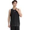Under Armour Loose Running Fitness Breathable Quick-Dry Crew Neck Sleeveless Tank Top Men Tops Black 24500108-001