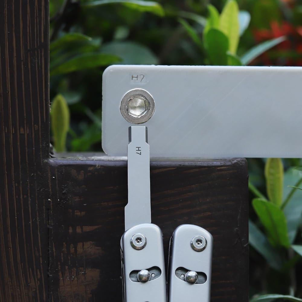 Roxon FLEX FT05 Customize Your with This Accessory Hex Wrench H6 Hex Wrench H7 Hex Wrench - Multi-tool Set. (H5 (metric), (metric), (metric))