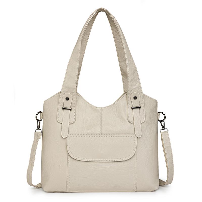 

Сумка на плече. Однотонна сумка з м’якої шкіри. Жіноча сумка через плече білий