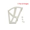 Shoe Cabinet Hinges Accessories Plastic Hinge for Shoes Rack Drawer Storage Shelf Turn Over Furniture Kitchen Hardware Fitting