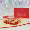 Pop Up 3D Birthday Cards World Attractions Card Business Invitation Boy Gift Greeting Tourist Postcard For Boyfriend Dad Present