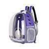 Transparent Portable Pet Backpack - Breathable Double Shoulder Travel Carrier for Cats