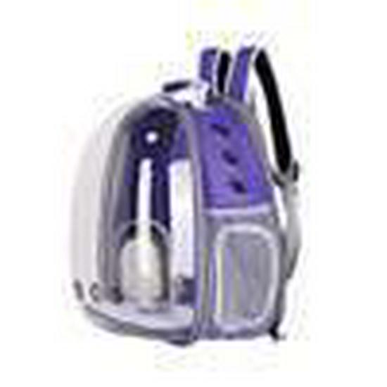 Transparent Portable Pet Backpack - Breathable Double Shoulder Travel Carrier for Cats