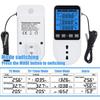 Timer Socket Thermostat Multi-Function Temperature Controller Outlet with Timer Switch Sensor Probe Heater Cool Tool