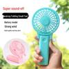 Influencer Handheld Mini Fan: Portable Battery Fan for Students and Desktops