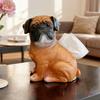 Cute Poodle Tissue Box Home Living Room Decoration Decoration Tissue Box Kitchen and Bathroom Storage Supplies Gift