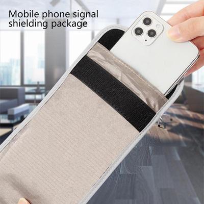 Mobile Phone Rf Signal Blocker Anti-Radiation Shield Case Bag Pouch Phone Signal Blocking Bag Prevent Degaussing Anti-Tracking