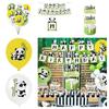 Assorted Theme Birthday Party Balloon Set Includes Flags Cake Toppers And Balloons European Style Decorations 12inch Size