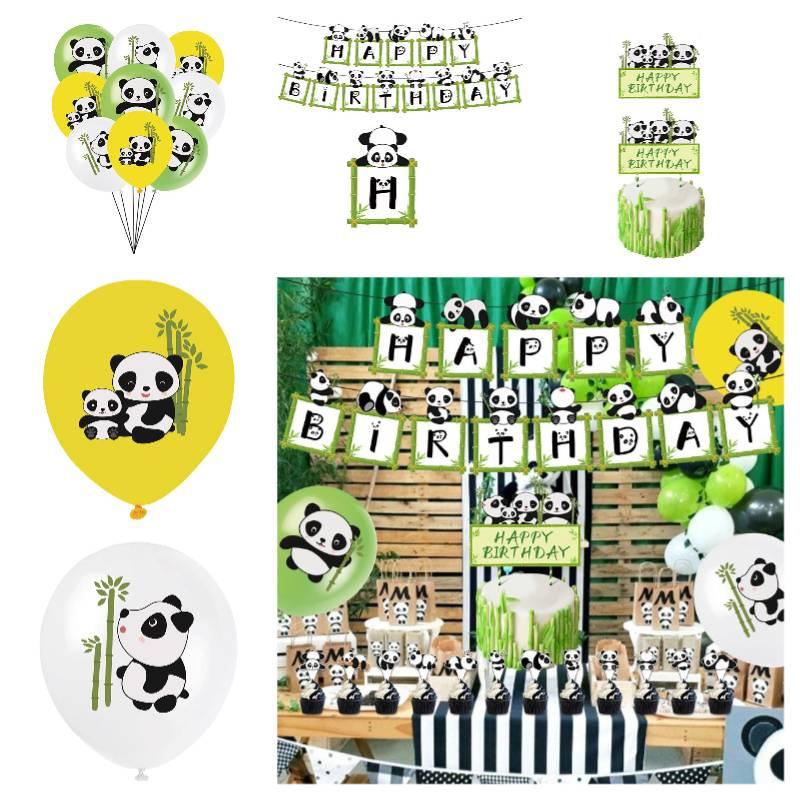 Assorted Theme Birthday Party Balloon Set Includes Flags Cake Toppers And Balloons European Style Decorations 12inch Size