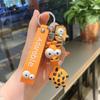 Zebra Fun Silicone Keychain Adorable Animal Key Accessory Great For Festivals And Events