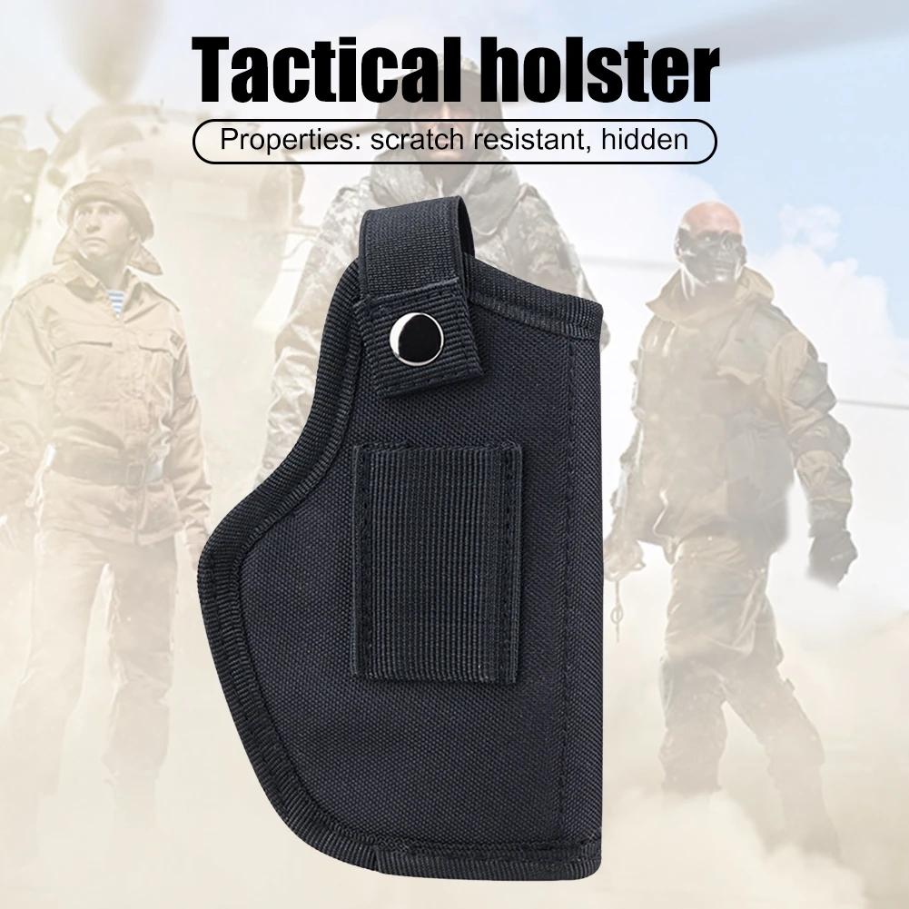 1 pcs Outdoor Tactical Hunting Holster Nylon Concealed Gun Pouch for Glock Sig Sauer Beretta Holster Tactical Equipment