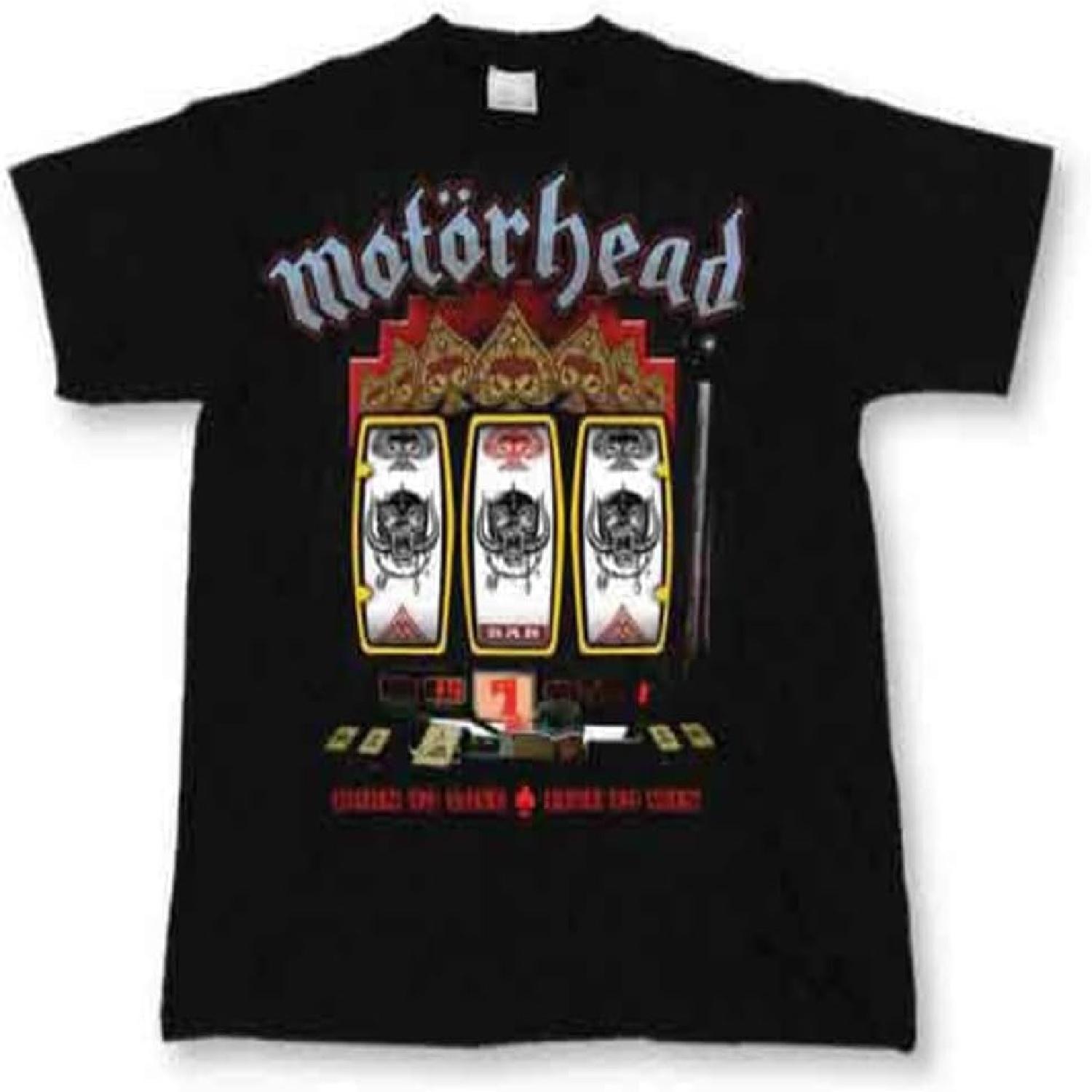 Motorhead Slots Band Logo T Shirt S