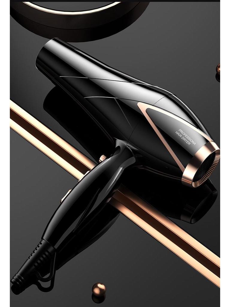 High-Power Electric Hair Dryer for Salon & Home - Fast Dry, Hot/Cold Wind, Blue Light Hair Care