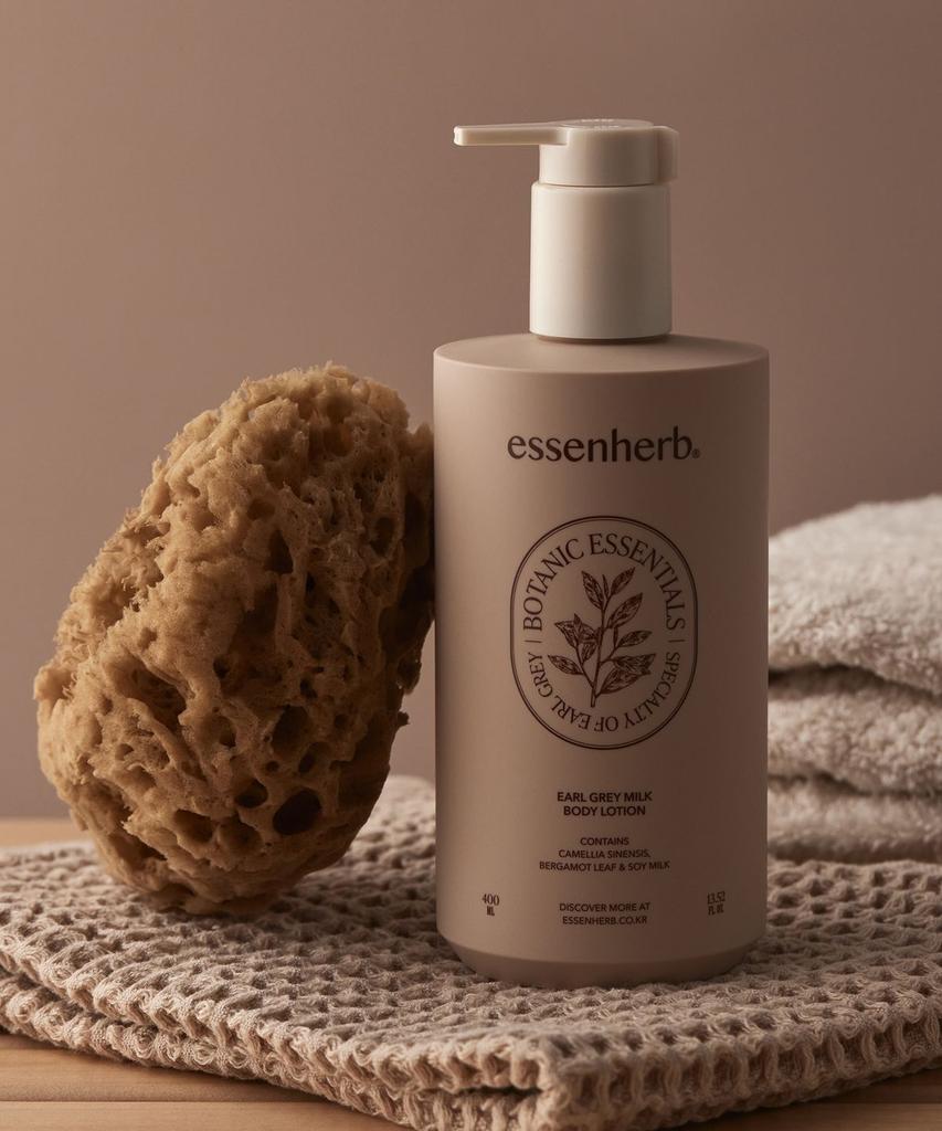 Essenherb Earl Grey Milk Body Lotion 400ml