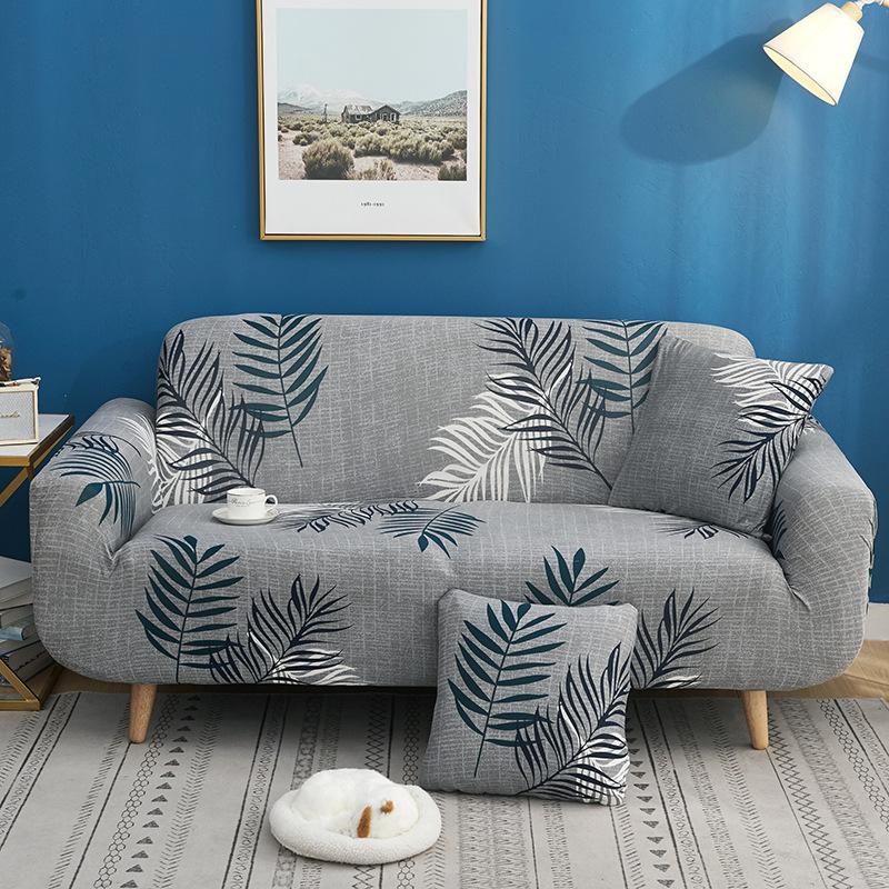 Sofa Cover 1PCS All-inclusive, Elastic Dustproof Sofa Cover, Chaise Longue Combination, Four-season Universal Sofa Cover, Towel