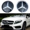 AABGU1 For MERCEDES BENZ Front Logo Emblem Grille Badge W156 W204 W205 W210 W211 W212 W213 C E Class GLA GLK ML GL GLC GLE Accessories