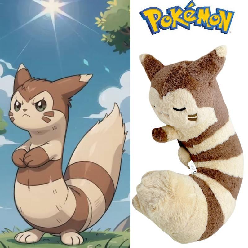 Furret Plush Toy Soft And Cuddly Stuffed Animal For Kids 45cm/17.71in Height