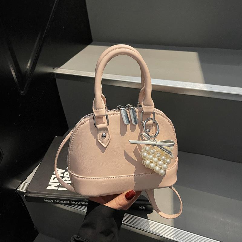 Bag Women 2025 Summer New Fashion Retro Portable Shell Bag Simple Casual One Shoulder Crossbody Bag Women
