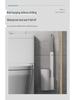 Wall-Mounted Disposable Toilet Cleaning Brush with Replaceable Head