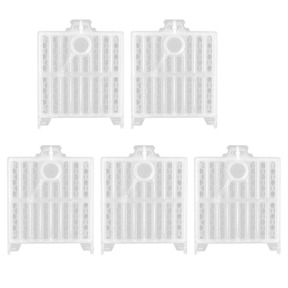 5Pcs Ventilated Queen Rearing Cage Plastic Queen Bee Cage Queen Transport Cage Queen Bee Transport